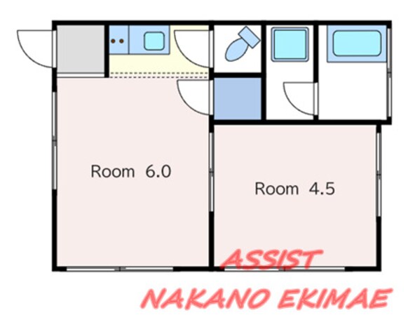 木所荘の物件間取画像